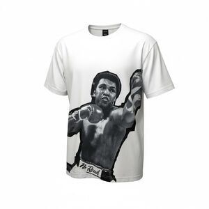 AKOO x Muhammad Ali "Fight Knit" graphic t-shirt size XXL